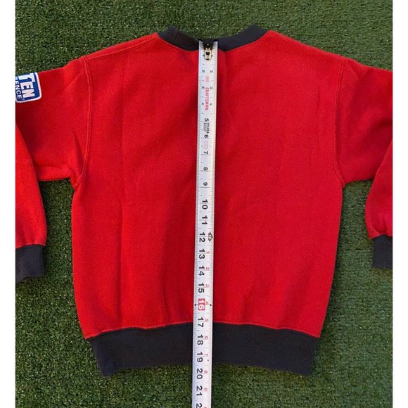 Youth Vintage CSA Ohio State Buckeyes Embroidered Crewneck size 8 Medium - Picture 9 of 10